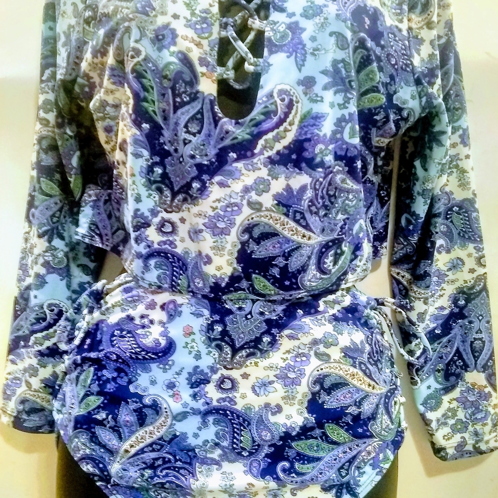 Boohoo Paisley 2-piece Swimsuit (NWOT)